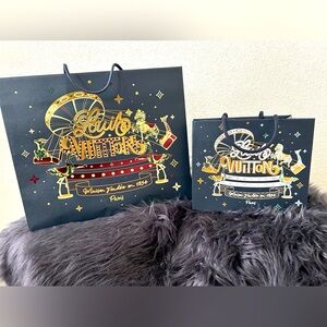 LV holiday shopping bags